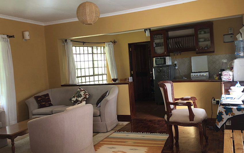 1 bedroom fully furnished house for rent in Miotoni Karen