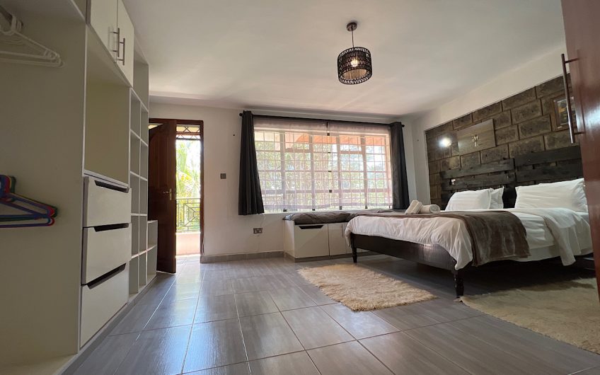 1 bedroom fully furnished house for rent in Karen