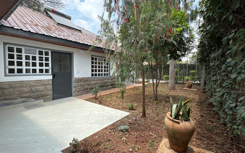 Elegant 3 bedroom house for rent in Karen close to Galleria mall