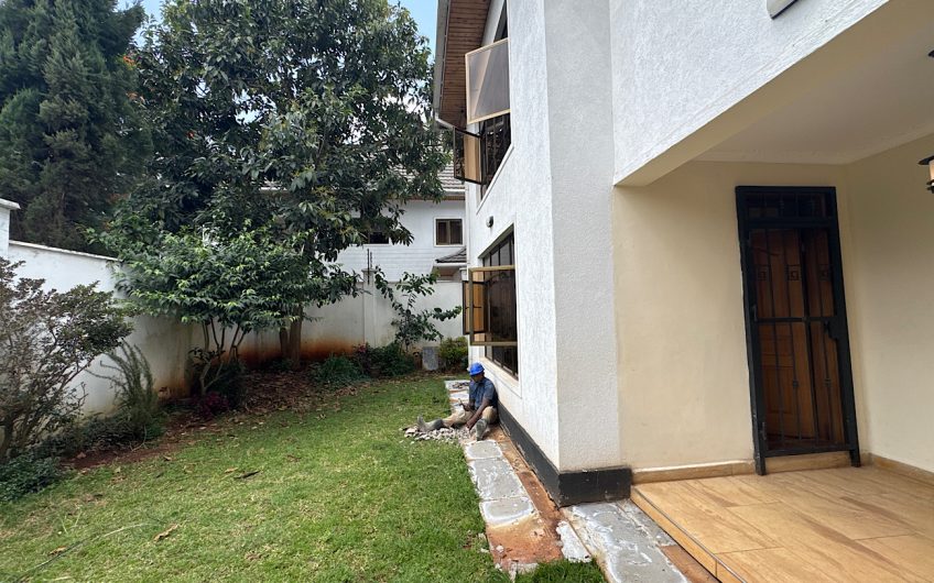 Lovely 3 bedroom house for rent with DSQ in Karen