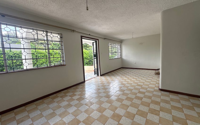 3 bedroom house plus DSQ for rent in Karen