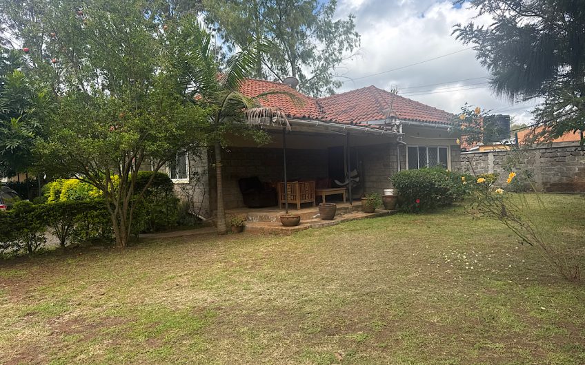 3 bedroom house for rent in Karen with a DSQ