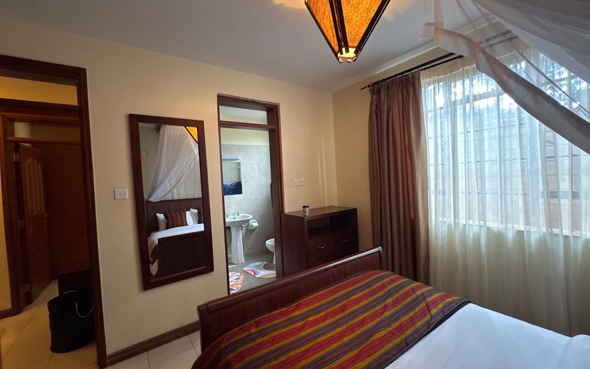 2 bedroom fully furnished house for rent in Karen