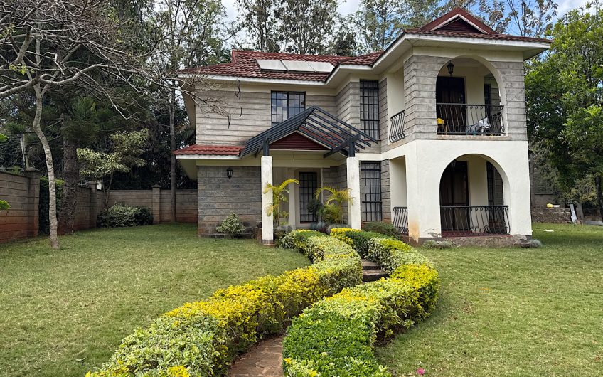 2 bedroom fully furnished house for rent in Karen