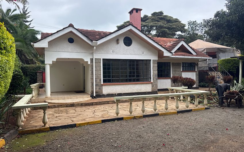 3 bedroom house for rent in Karen