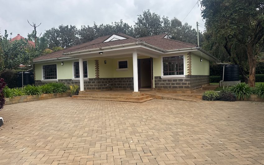 3 Bedroom House For Rent in Karen with DSQ