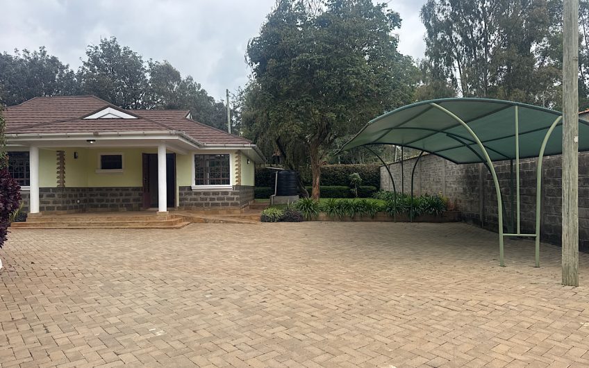 3 Bedroom House For Rent in Karen with DSQ