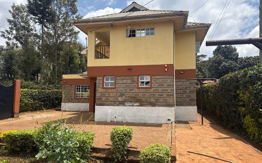 4 bedroom house for rent at Karen end