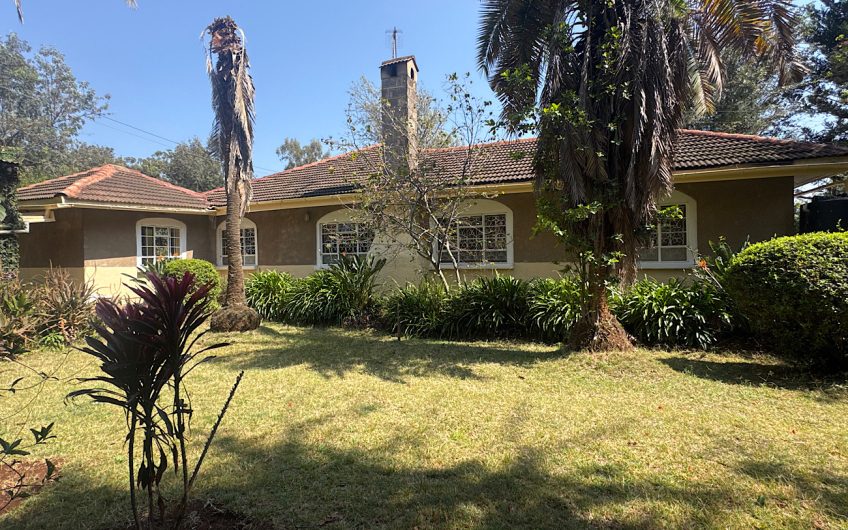3 bedroom house for rent in Karen