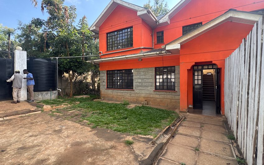 Spacious 4-Bedroom House for Rent in Kerarapon, Karen – KSh 65,000 per Month
