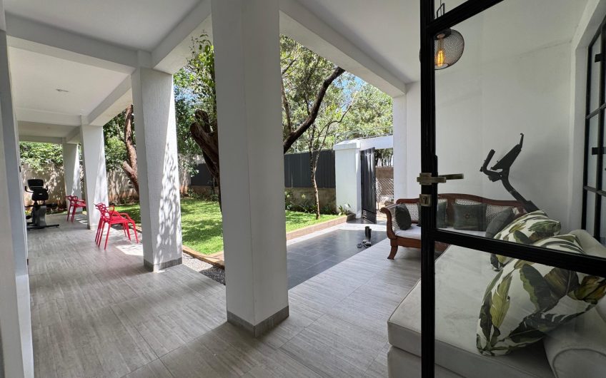 Luxury Furnished 3 Bedroom Townhouse for Rent in Karen Hardy Mukoma – Private Garden, Modern Finishes