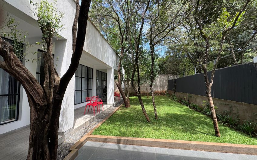 Luxury Furnished 3 Bedroom Townhouse for Rent in Karen Hardy Mukoma – Private Garden, Modern Finishes