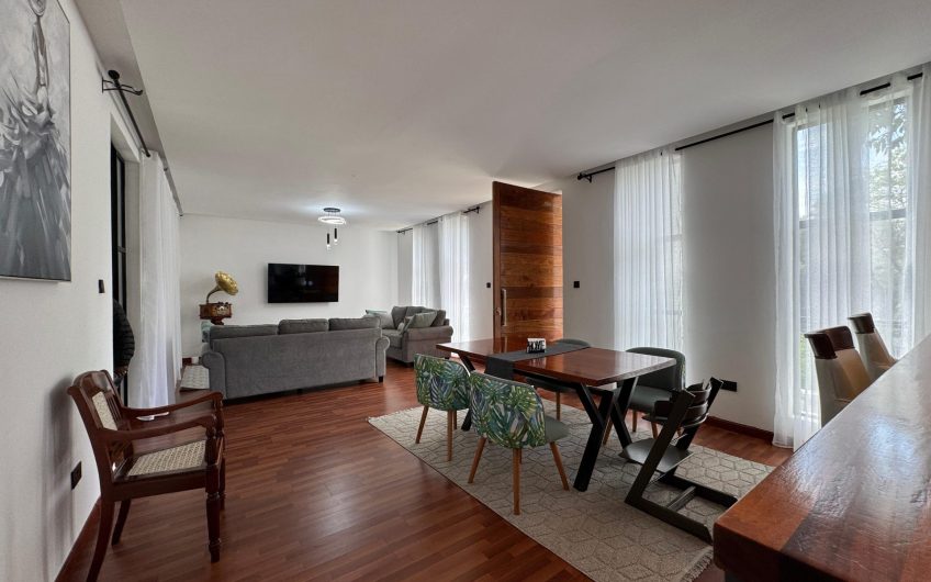 Luxury Furnished 3 Bedroom Townhouse for Rent in Karen Hardy Mukoma – Private Garden, Modern Finishes