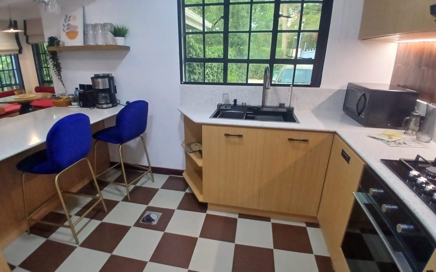 Luxury 2-Bedroom Fully Furnished & Serviced Cottage for Rent in Treelane, Karen – A Private Haven of Comfort and Convenience