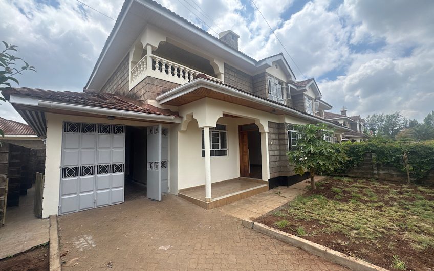 Luxurious 4-Bedroom All En-Suite House for Rent in Karen Bomas – Ksh 150,000 Per Month