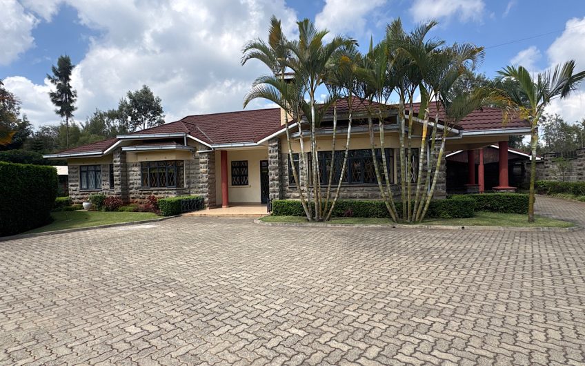 Elegant 3-Bedroom Bungalow for Rent – Bogani Road, Karen