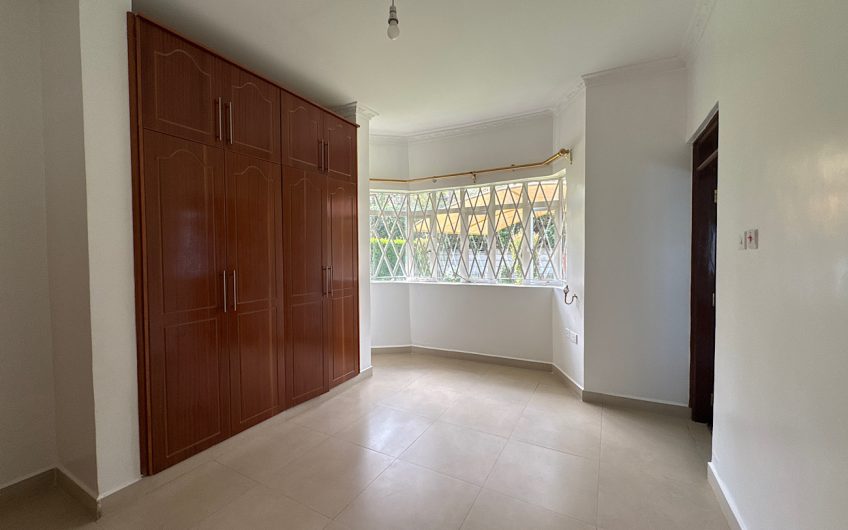 Elegant 3-Bedroom Bungalow for Rent – Bogani Road, Karen
