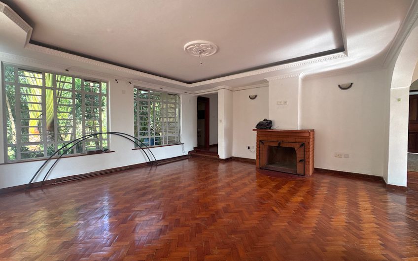 4-Bedroom House for Rent in Kerarapon, Karen – Ksh 150,000 Per Month