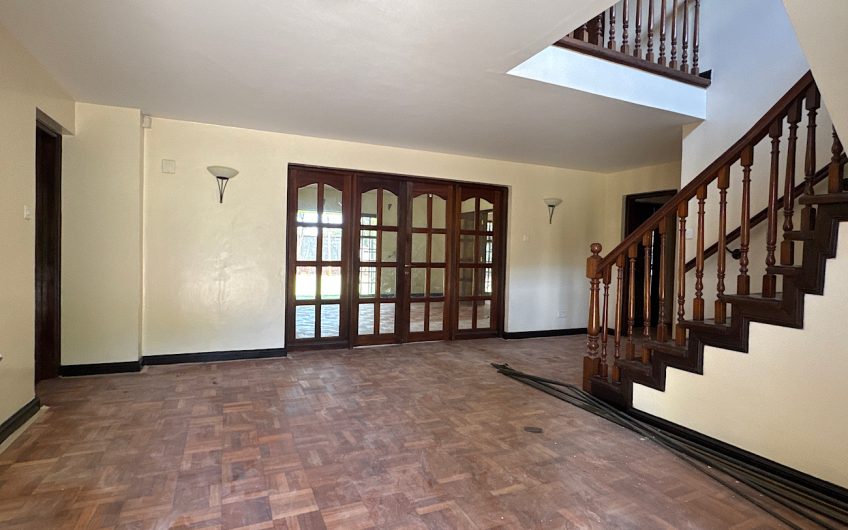 Prestigious 5-Bedroom En-Suite House for Rent in Karen | Private Garden, Wooden Floors, DSQs & Gated Community
