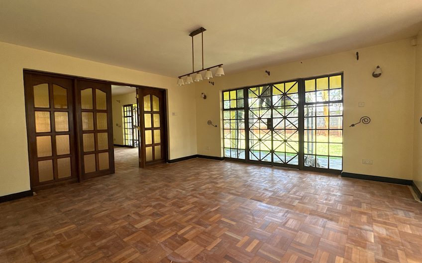 Prestigious 5-Bedroom En-Suite House for Rent in Karen | Private Garden, Wooden Floors, DSQs & Gated Community