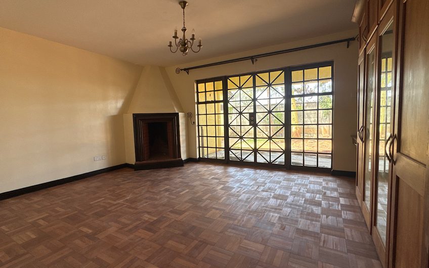 Prestigious 5-Bedroom En-Suite House for Rent in Karen | Private Garden, Wooden Floors, DSQs & Gated Community