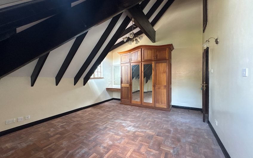 Prestigious 5-Bedroom En-Suite House for Rent in Karen | Private Garden, Wooden Floors, DSQs & Gated Community