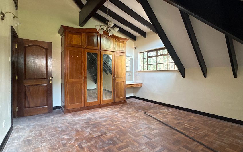 Prestigious 5-Bedroom En-Suite House for Rent in Karen | Private Garden, Wooden Floors, DSQs & Gated Community