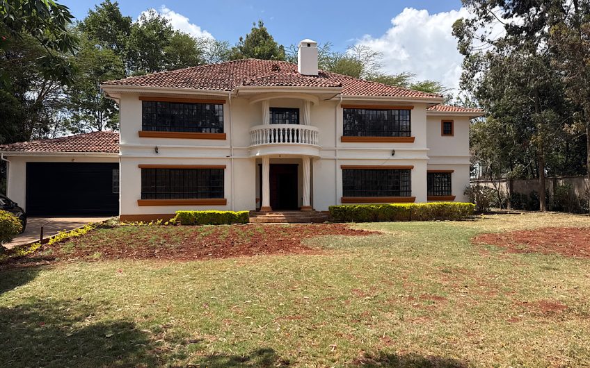 Elegant 5 Bedroom House for Rent in Karen | Large Compound, Modern Finishes, Gated Community | KES 400,000