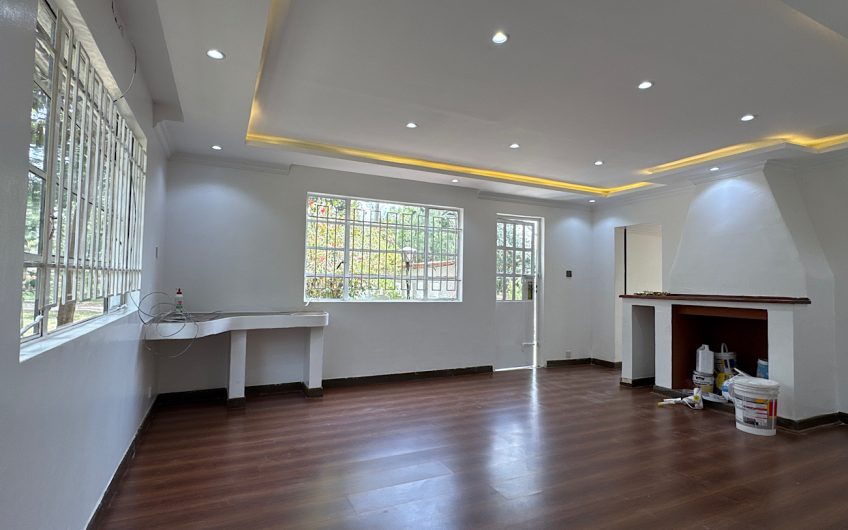 Spacious 3-Bedroom Home on 1 Acre with Private Gardens and DSQ in Karen Bomas