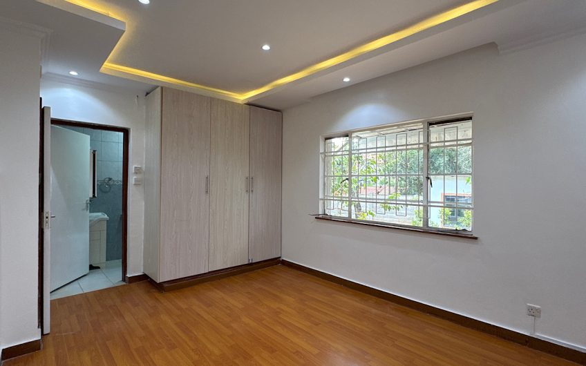 Spacious 3-Bedroom Home on 1 Acre with Private Gardens and DSQ in Karen Bomas