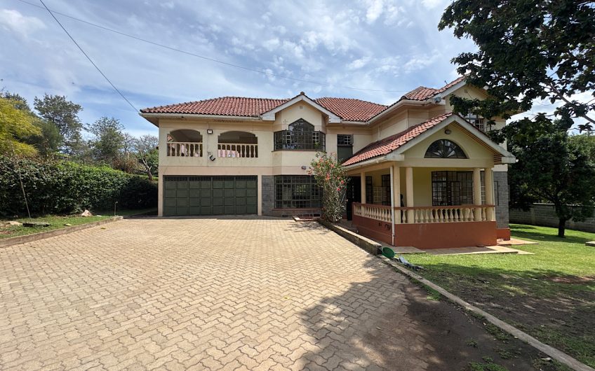Luxury 5 Bedroom En-Suite House with DSQ on Half-Acre Private Compound in Karen Near Galleria