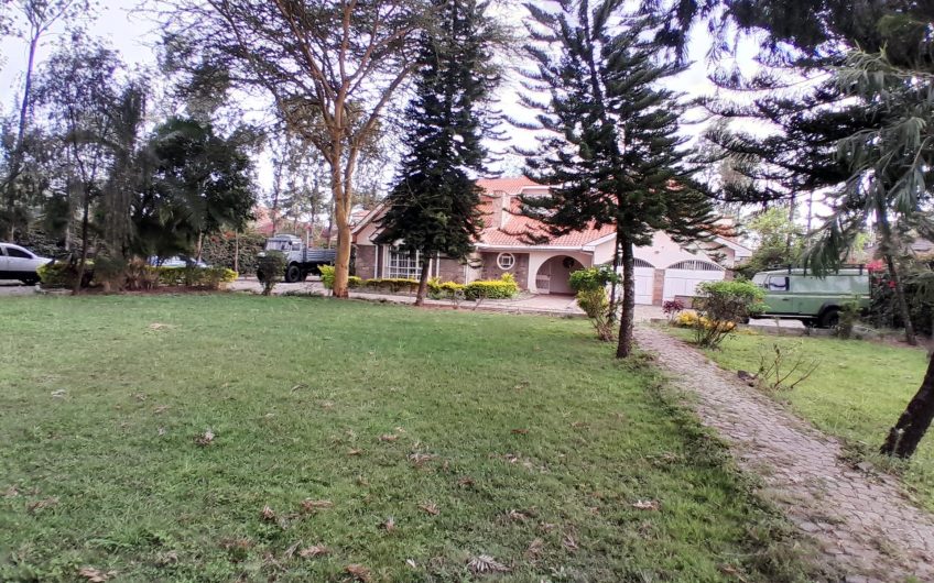 Spacious 5-Bedroom Maisonette with DSQ on Half-Acre Compound in Karen Bogani Road