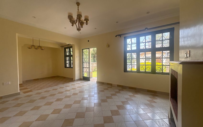 Spacious 4 Bedroom All En-Suite House with DSQ and Private Garden for Rent in Karen Kerarapon – Near The Hub Mall