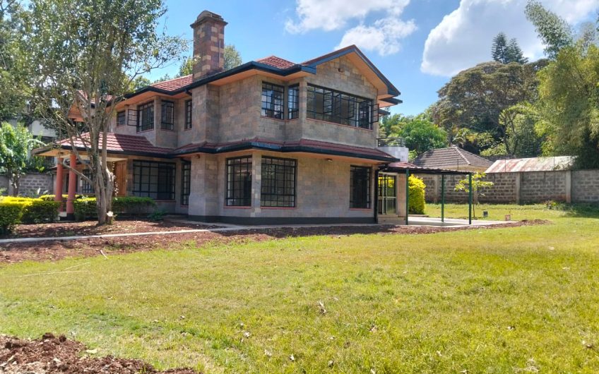 Luxury 5 Bedroom All-EnSuite House with DSQ on Half-Acre Private Garden in Karen Miotoni – Walk to The Hub